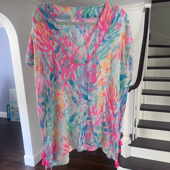 Lilly Pulitzer Coverup Size s/m - Picture 1 of 4